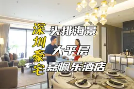 福田中心 头排海景大平层 上新了 #大平层轻奢高级感高层视频封面