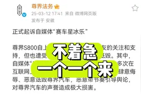 黑子们，一个一个来，别急 #鸿蒙智行 #尊界S800 #尊界视频封面