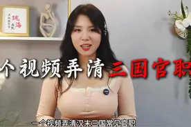 一个视频弄清汉末三国官职，#抖音知识年终大赏  #抖音精选视频封面