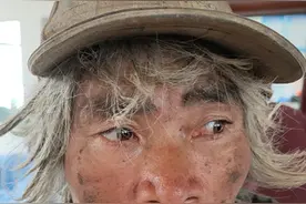 （已找回）定西寻亲：中年男子被救助，自述叫刘太阳，疑似江西人，戴灰色遮阳帽图片