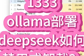 1333 ollama部署了deepseek如何禁用或卸载？ #玩个很新的东西