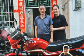 您养我大，我养您老，翻新铃木王给回露姐父亲 #铃木王 #老车翻新视频封面