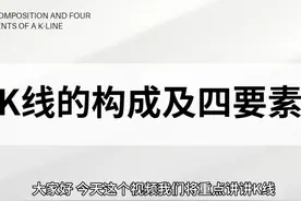 K线的构成及四要素 #K线 #k线交易 #交易技术 #k线图基础知识视频封面