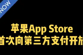 苹果App Store首次向第三方支付开放#appstore #苹果 #apple视频封面