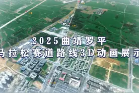 2025曲靖罗平马拉松赛道路线3D动画展示！#2025曲靖罗平马拉松视频封面