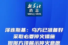 新华社消息｜泽连斯基：乌方已准备好采取必要停火措施但俄方须展示停火意愿视频封面