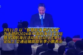 交通运输部部长李小鹏：提升航运全要素、全链条、数字化、智能化水平视频封面