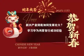 新兴产业到底如何发展壮大？借鉴鸿蒙智行成功经验 #新兴产业视频封面