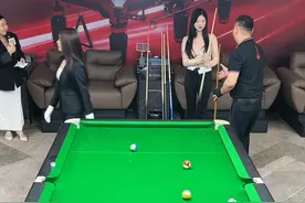 不是该怜香惜玉嘛 #二宝 #郑宇伯 #台球视频封面