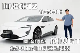 被我吹爆，风流倜傥，阿维塔12，旗舰GT轿车，静态赏析#阿维塔12视频封面