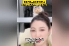 国家税务总局发布网络主播乐传曲涉嫌偷税，被罚758万#社会热点视频封面