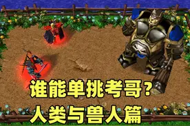 魔兽争霸3，英雄装备6王冠，谁能单挑考哥？（上） #经典游戏视频封面