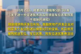 购房送车位、购车位享补贴？成都购买车位将推出这些优惠政策#四川 #成都视频封面