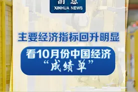新华社消息｜主要经济指标回升明显 看10月份中国经济“成绩单”视频封面
