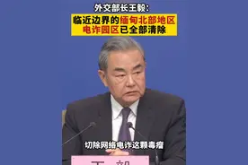 王毅：临近边界的缅甸北部地区电诈园区已全部清除视频封面