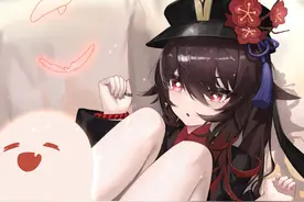 胡桃绘画过程 #原神 #胡桃 #绘画过程视频封面