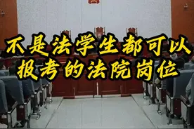 不是法学专业也可以报考的法院岗位 #考公资料 #国考 #省考 #考公视频封面