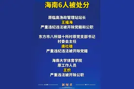 海南省纪委监委公布6起群众身边不正之风和腐败问题案件信息 #党纪政务处分  #反腐倡廉  #说案视频封面