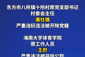 海南省纪委监委公布6起群众身边不正之风和腐败问题案件信息 #党纪政务处分  #反腐倡廉  #说案视频封面