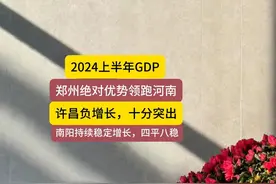 2024上半年GDP，郑州、许昌的增量表现突出 #河南 #许昌 #郑州视频封面