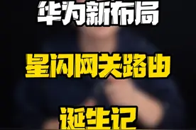 华为新布局，星闪网关路由诞生记！！#华为路由器  #星闪  #wifi  #华为凌霄子母路由Q7网线版  #Q7怎么连都满格视频封面