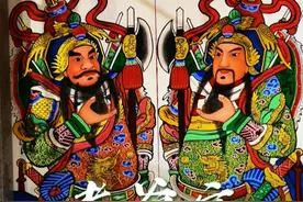 一笔一划勾勒潮汕古建筑门神画。还是戒不掉门神稿，因为真的香 #门神 #古建筑之美 #dou来广东百千万 #艺术在抖音  #非遗文化视频封面