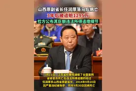 病亡近三年，山西省原副省长任润厚被检察机关追赃1295万元。5月11日，江苏省人民检察院召开发布会，会上通报了这起全国首例省级官员死亡后违法所得追缴的经过。视频封面