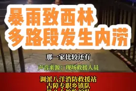 紧急转移20名被困村民！广西西林县暴雨致多路段发生内涝 #百色 #西林 #防灾减灾dou行动视频封面
