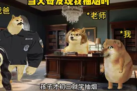 当父母知道我抽烟时 #cheems小剧场 #cheems #内容过于真实视频封面