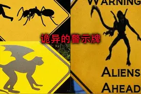 盘点诡异的警示牌，每一个都会让你眼前一亮！ #奇闻怪谈 #警示牌视频封面