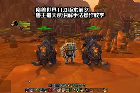 魔兽世界11.0版本前夕，取代插件的游戏设置以及兽王猎教学！