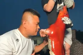 炮豚 （二） 时间不曾欺我，实践是检验真理的唯一标准。功夫下在哪里，结果就在哪里 @DOU+小助手  #炮豚 #为家乡美食打call#乡村味道  #新农人计划2024  #大地春耕 视频封面