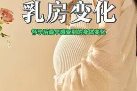 孕期乳房变化，怀孕后最早感受到的身体变化#孕期 #孕期身体变化视频封面