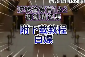 今日更新的游戏教程是：逆转检察官1&2 御剑精选集视频封面