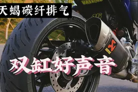『天蝎碳纤排气』双缸好声音#天蝎排气 #f900r #机车 #摩托车