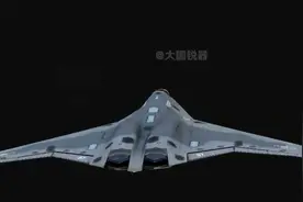 歼50首张高清侧面照曝光！无尾隐身设计，弹仓布局清晰 #六代机