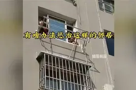 楼上晾衣服经常滴水，女子加装上隔音板，结果楼上开始每天这样！视频封面