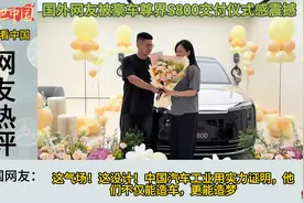 国外网友被豪车尊界S800交付仪式感震撼，他们不仅能造车更能造梦
