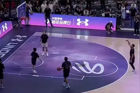 很难想象说库里适应不了cba强度，上海中国行库里三分训练太恐怖
