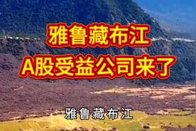 雅鲁藏布江A股受益公司来了