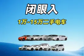 1到15万纯二手电车捡漏指南，闭眼入！