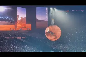 谢霆锋杭州大莲花首场演唱会！高空演唱，全体大合唱太感动！