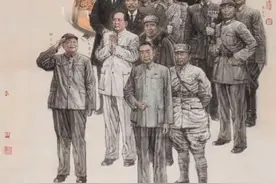 冯远的中华人文图，中国5000年历史的精英人物，他们都是谁吗？