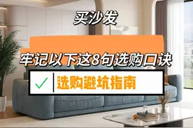 “警告各位”买客厅沙发，一定要牢记这8句选购口诀，保证不踩坑图片