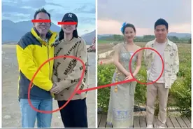 笑不活了！62岁大爷与美女握手画面曝光：满脸堆笑图片