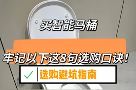 “警告各位”买智能马桶，牢记以下这8句选购口诀，安装不踩坑！图片