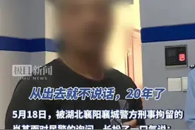 装“哑巴”二十年，打架被抓，只因憋疯了。警方系:杀人犯。图片