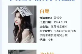 《宁安如梦》演员学历及出道信息：王星越、白鹿、张凌赫、刘些宁图片