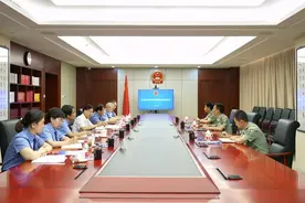 北京军事检察院到市检察院调研座谈图片