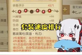 燃烧意志:目前套装速度排行，基本都得氪金视频封面
